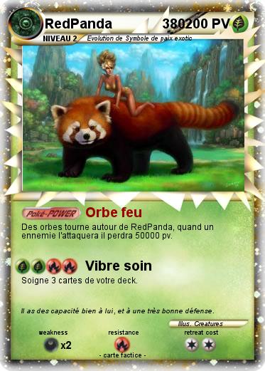 Pokemon RedPanda              380