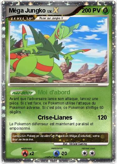 Pokemon Méga Jungko