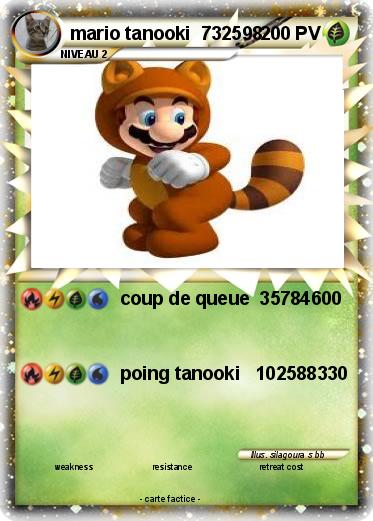 Pokemon mario tanooki  732598