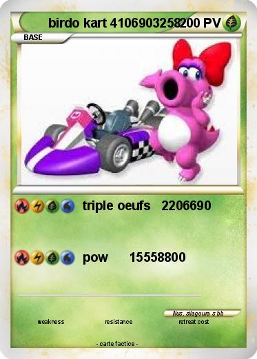 Pokemon birdo kart 4106903258