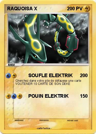 Pokemon RAQUOISA X