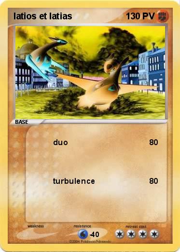 Pokemon latios et latias