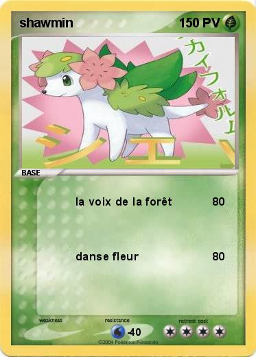 Pokemon shawmin