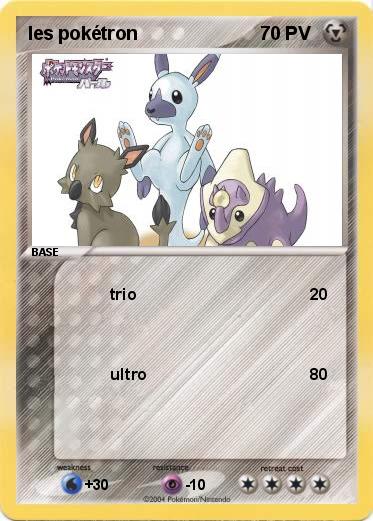 Pokemon les pokétron