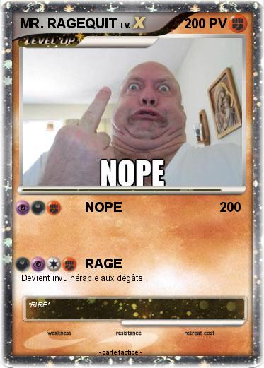 Pokemon MR. RAGEQUIT