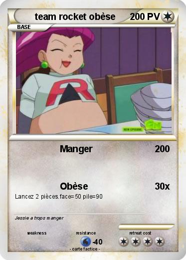 Pokemon team rocket obèse