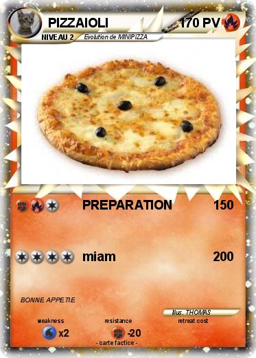 Pokemon PIZZAIOLI