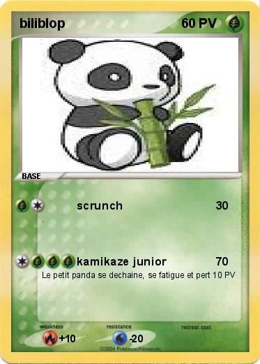Pokemon biliblop