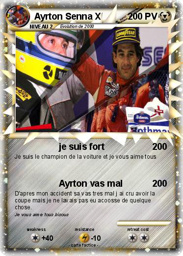Pokemon Ayrton Senna X