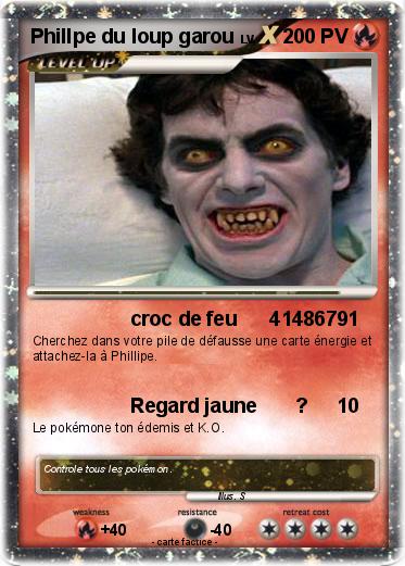 Pokemon Phillpe du loup garou