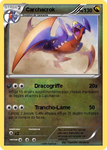Pokemon Carchacrok