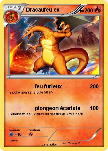 Pokemon Dracaufeu ex