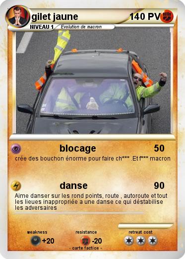 Pokemon gilet jaune