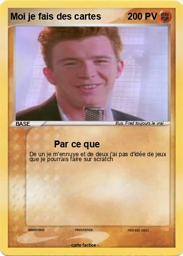 Pokemon Moi je fais des cartes