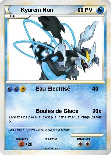 Pokemon Kyurem Noir