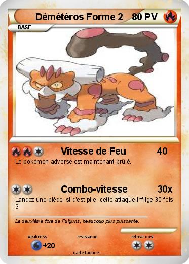 Pokemon Démétéros Forme 2