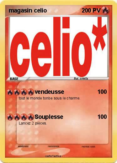 Pokemon magasin celio