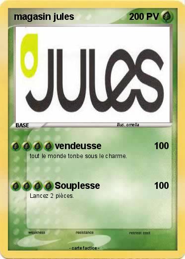 Pokemon magasin jules