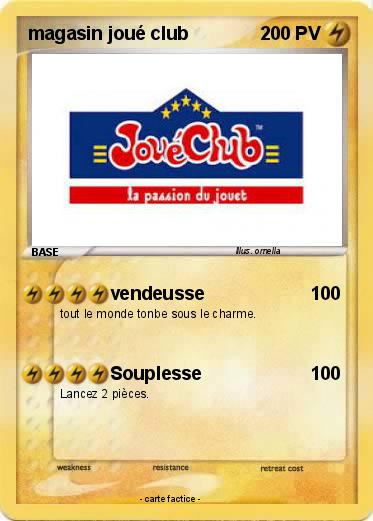 Pokemon magasin joué club