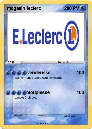 Pokemon magasin leclerc