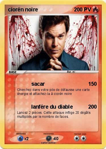 Pokemon ciorén noire