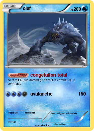 Pokemon olaf