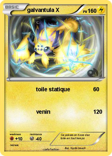 Pokemon galvantula X