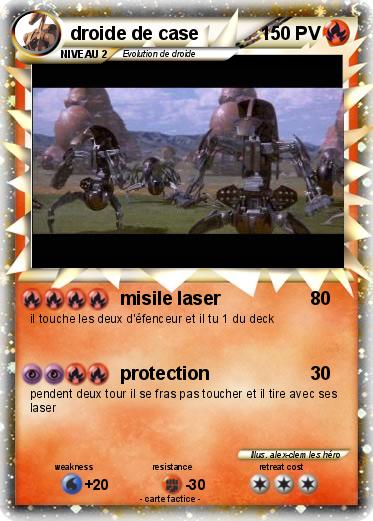 Pokemon droide de case