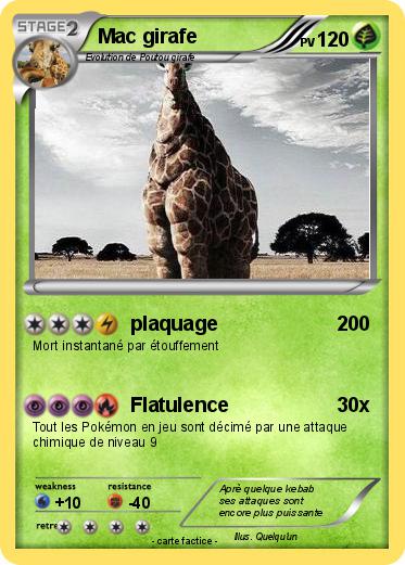 Pokemon Mac girafe