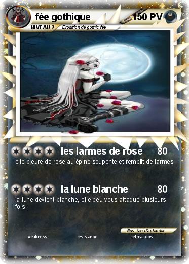 Pokemon fée gothique