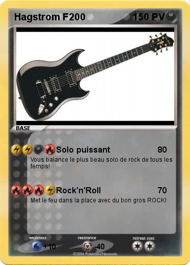 Pokemon Hagstrom F200