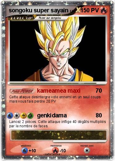 Pokemon songoku super sayain