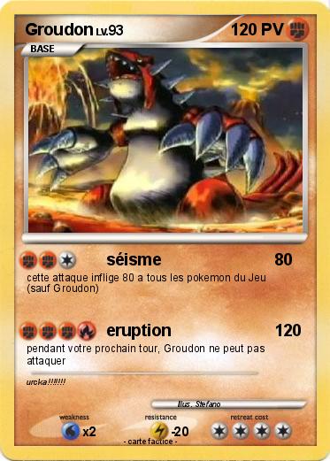 Pokemon Groudon