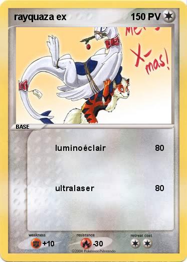 Pokemon rayquaza ex