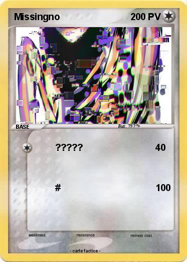 Pokemon Missingno