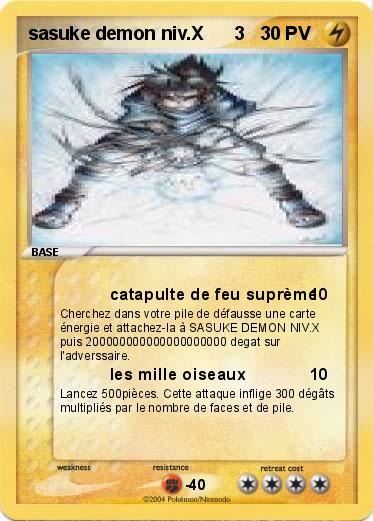 Pokemon sasuke demon niv.X      3    