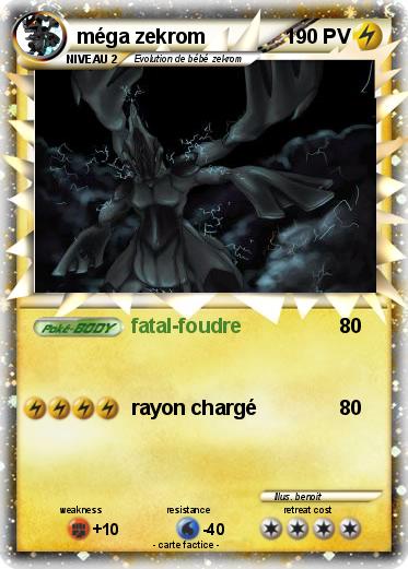 Pokemon méga zekrom