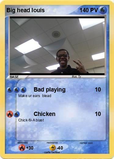 Pokemon Big head louis