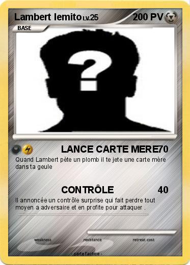 Pokemon Lambert lemito