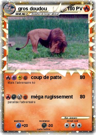Pokemon gros doudou