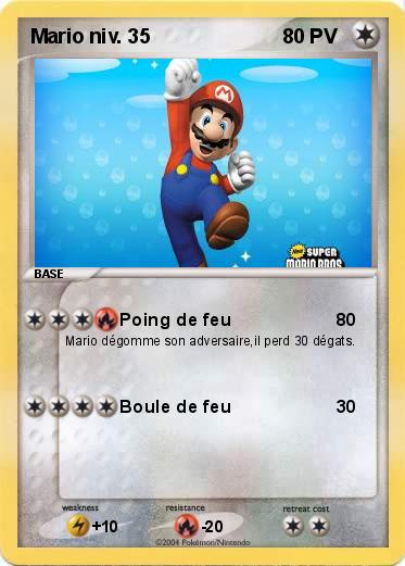 Pokemon Mario niv. 35