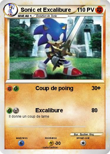 Pokemon Sonic et Excalibure