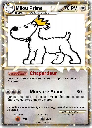 Pokemon Milou Prime