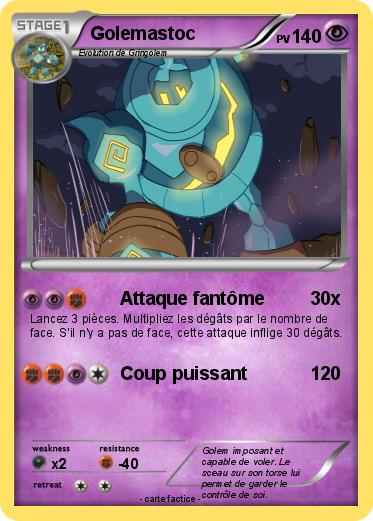 Pokemon Golemastoc