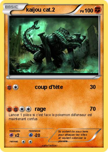 Pokemon kaïjou cat.2