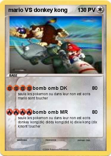 Pokemon mario VS donkey kong