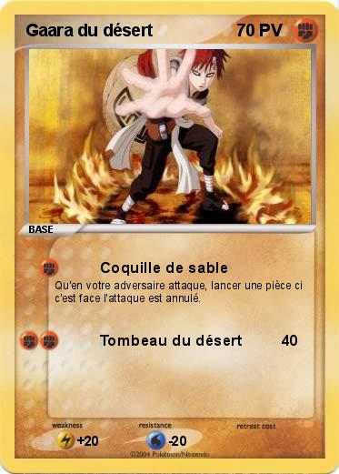 Pokemon Gaara du désert
