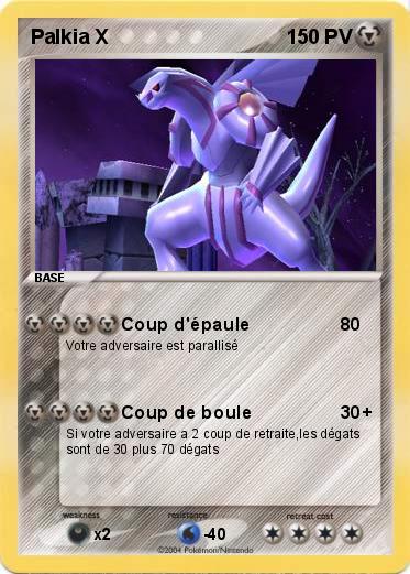 Pokemon Palkia X