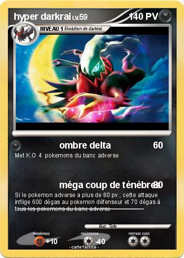 Pokemon hyper darkrai