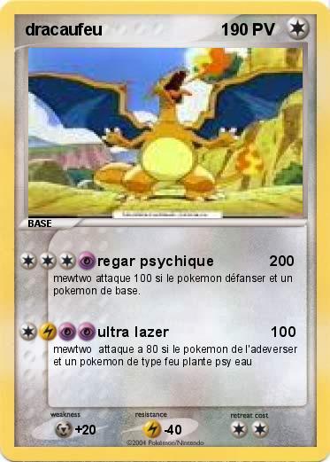 Pokemon dracaufeu                          1   